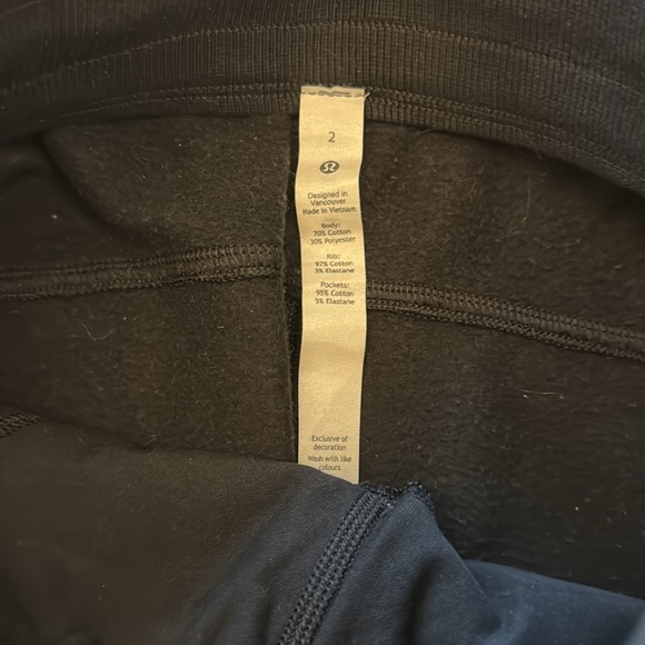 Lululemon Fleece Lined Joggers - Picture 3 of 9